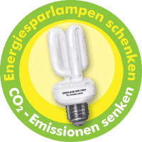 Energiesparlampen schenken - CO2-Emissionen senken